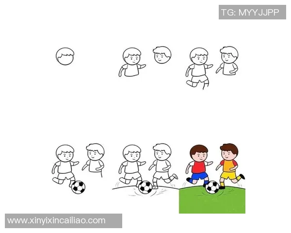 足球明星简笔画大全展现各路传奇球员的风采与魅力